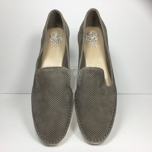 Vince Camuto Gwenna Slip-On Flat Perforated Grey